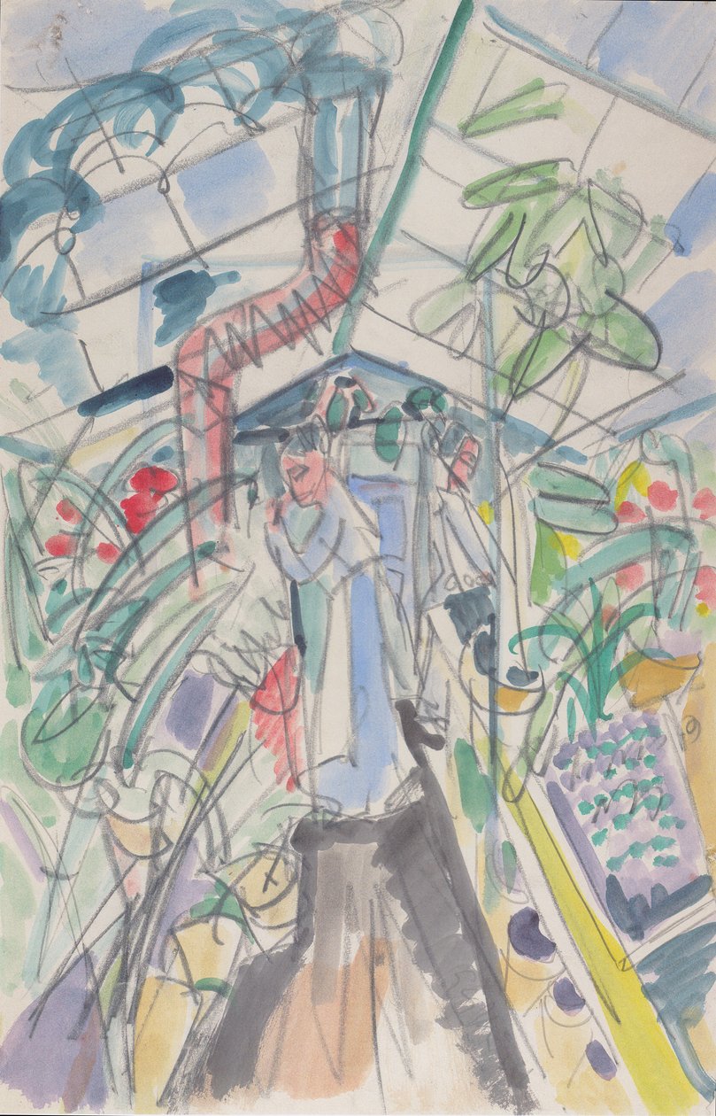 Na estufa de Ernst Ludwig Kirchner