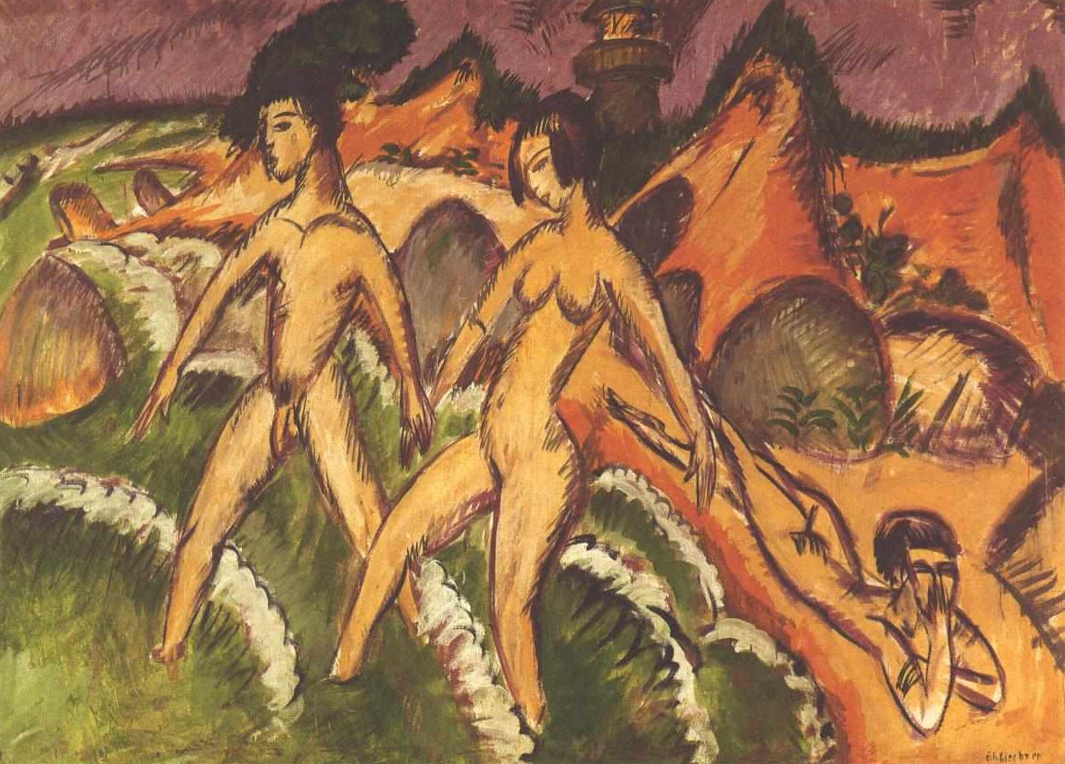 Para o mar de Ernst Ludwig Kirchner