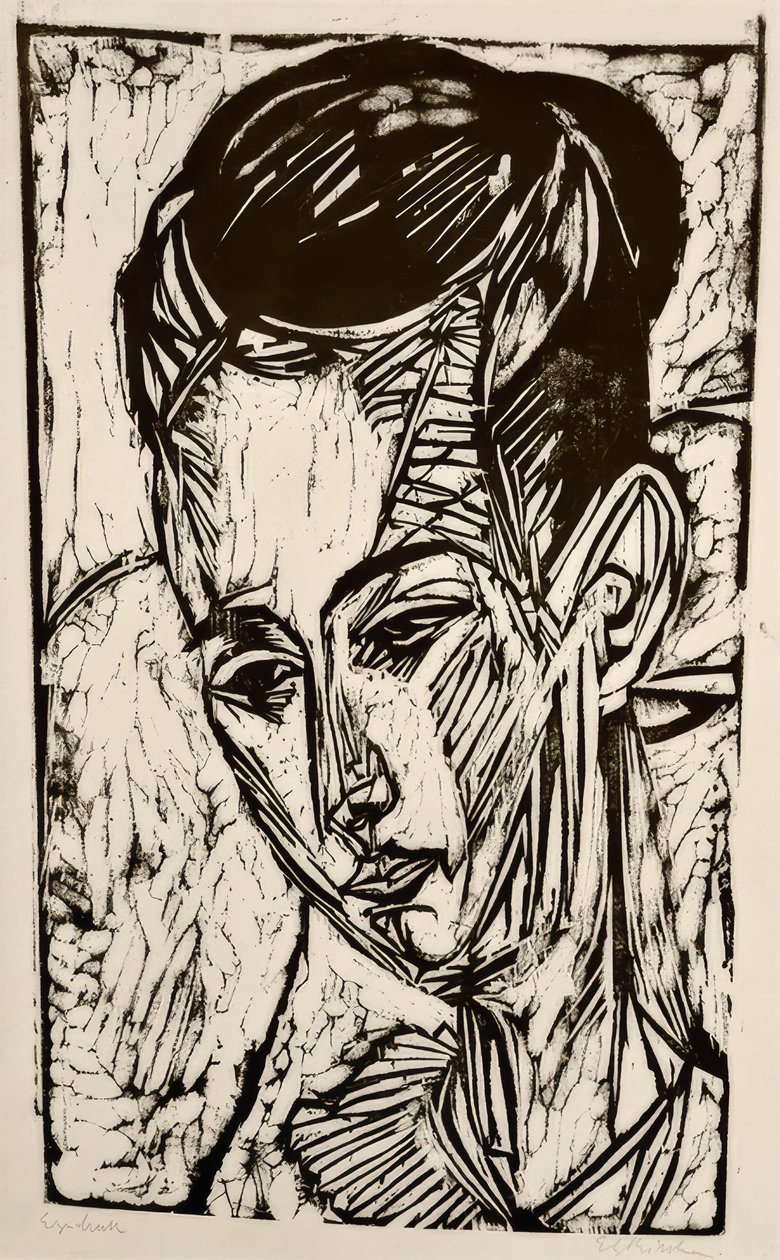 Filha principal Hardt de Ernst Ludwig Kirchner