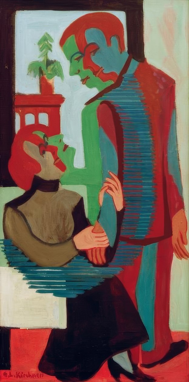 Mãe e filho de Ernst Ludwig Kirchner