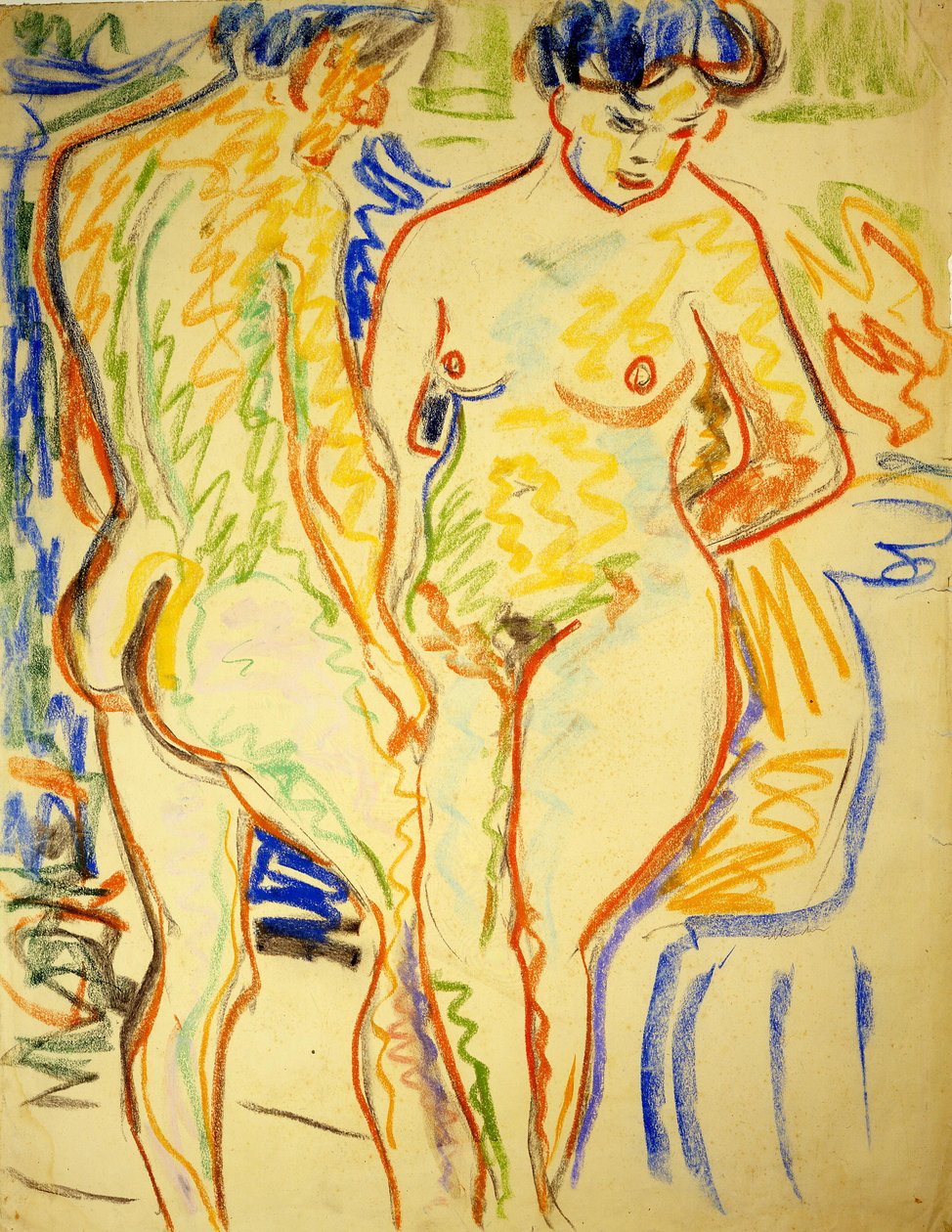 casal de Ernst Ludwig Kirchner
