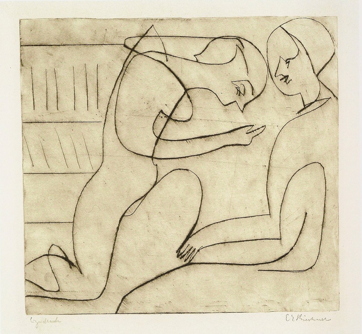 Par, biblioteca de Ernst Ludwig Kirchner