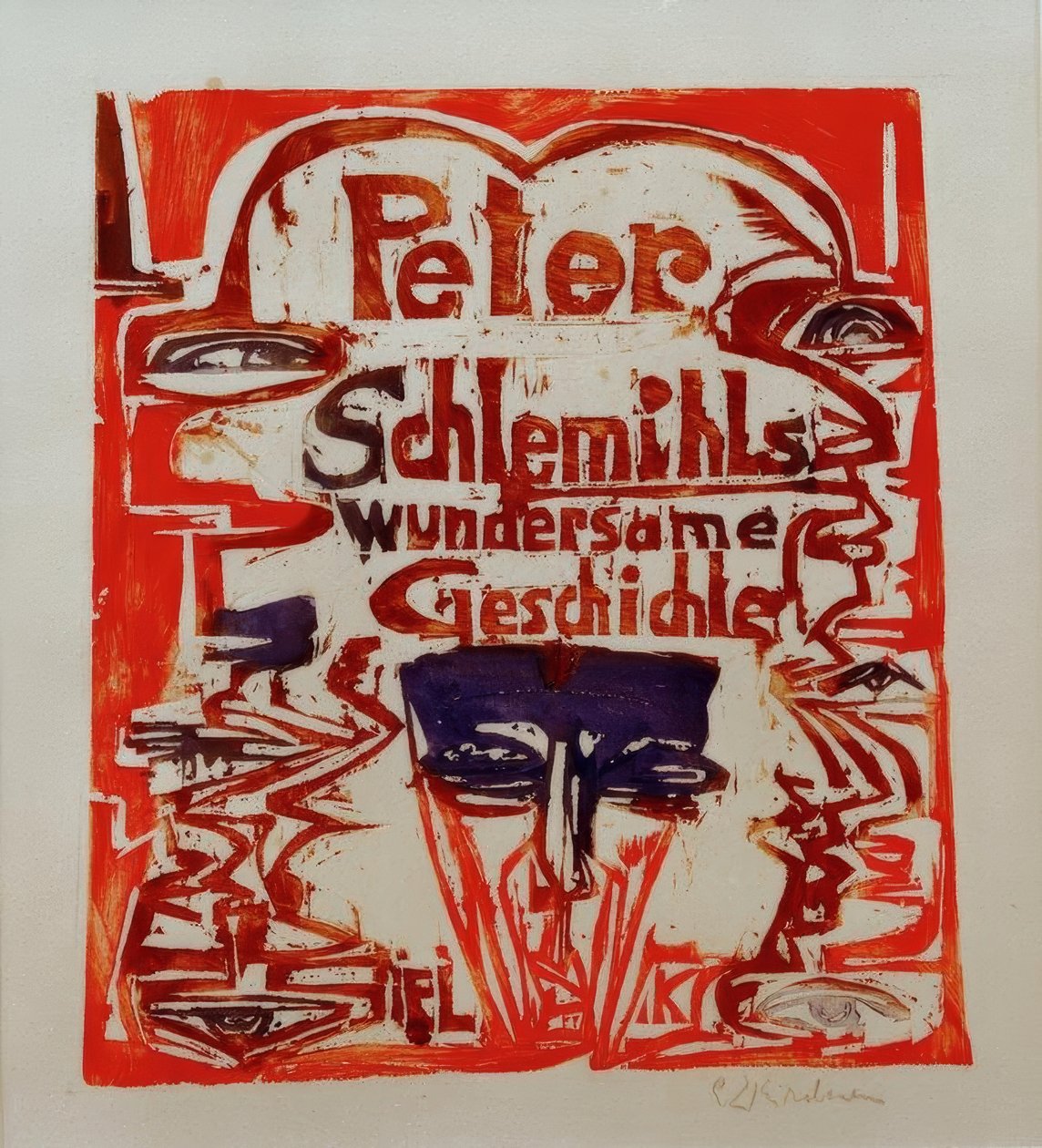 A história milagrosa de Peter Schlemihl de Ernst Ludwig Kirchner