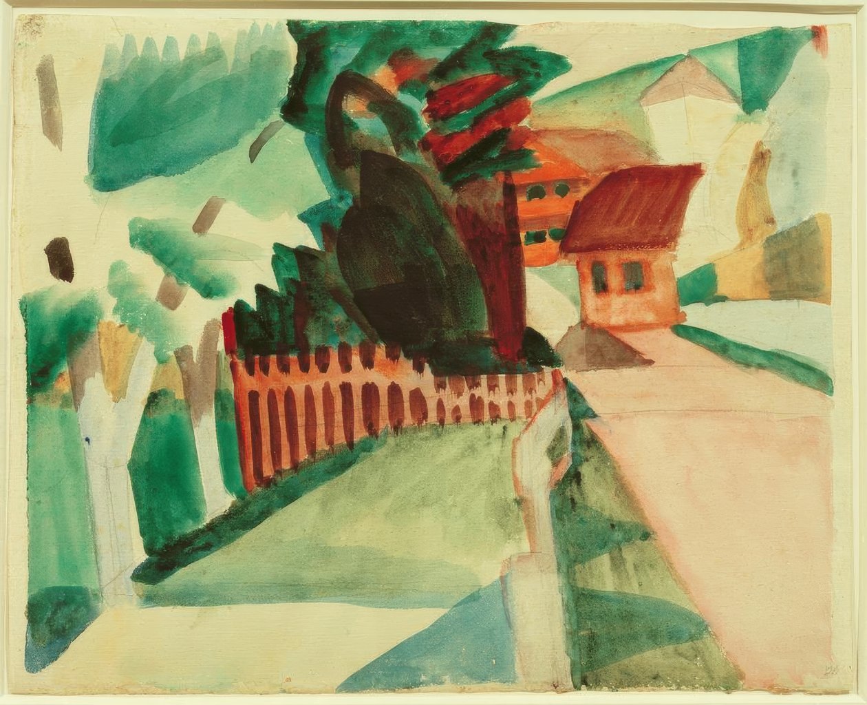 Retrato Otto Mueller de Ernst Ludwig Kirchner