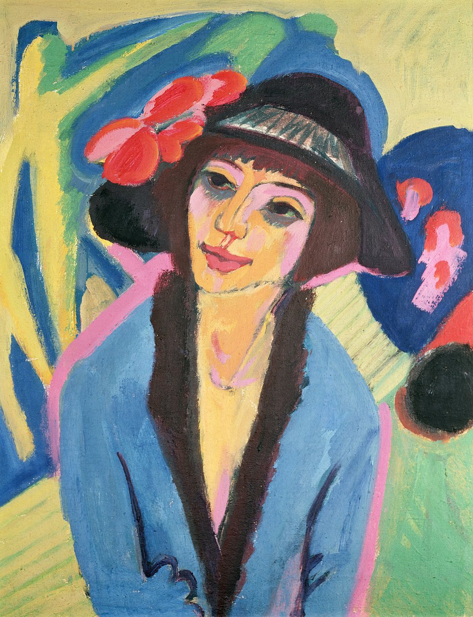 Retrato de Gerda de Ernst Ludwig Kirchner