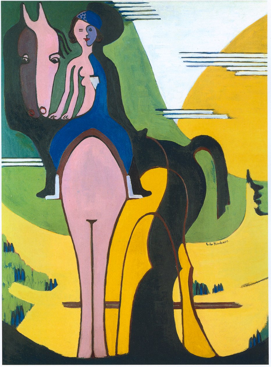 amazona de Ernst Ludwig Kirchner