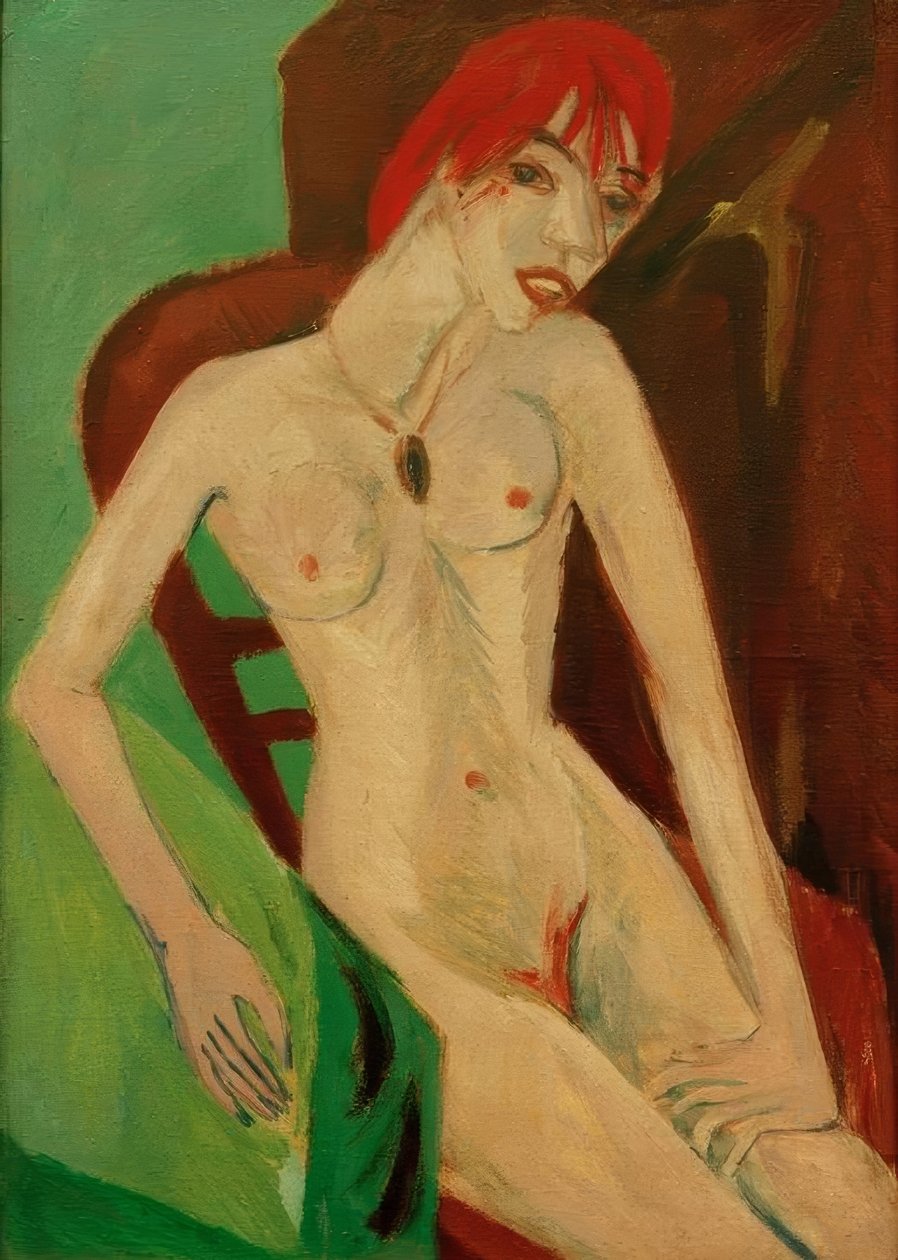 ruivo de Ernst Ludwig Kirchner