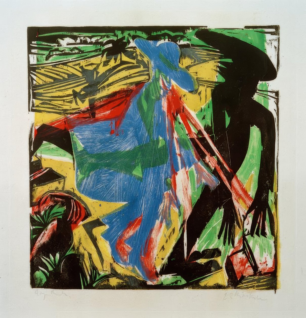 O encontro de Schlemihl com a sombra de Ernst Ludwig Kirchner