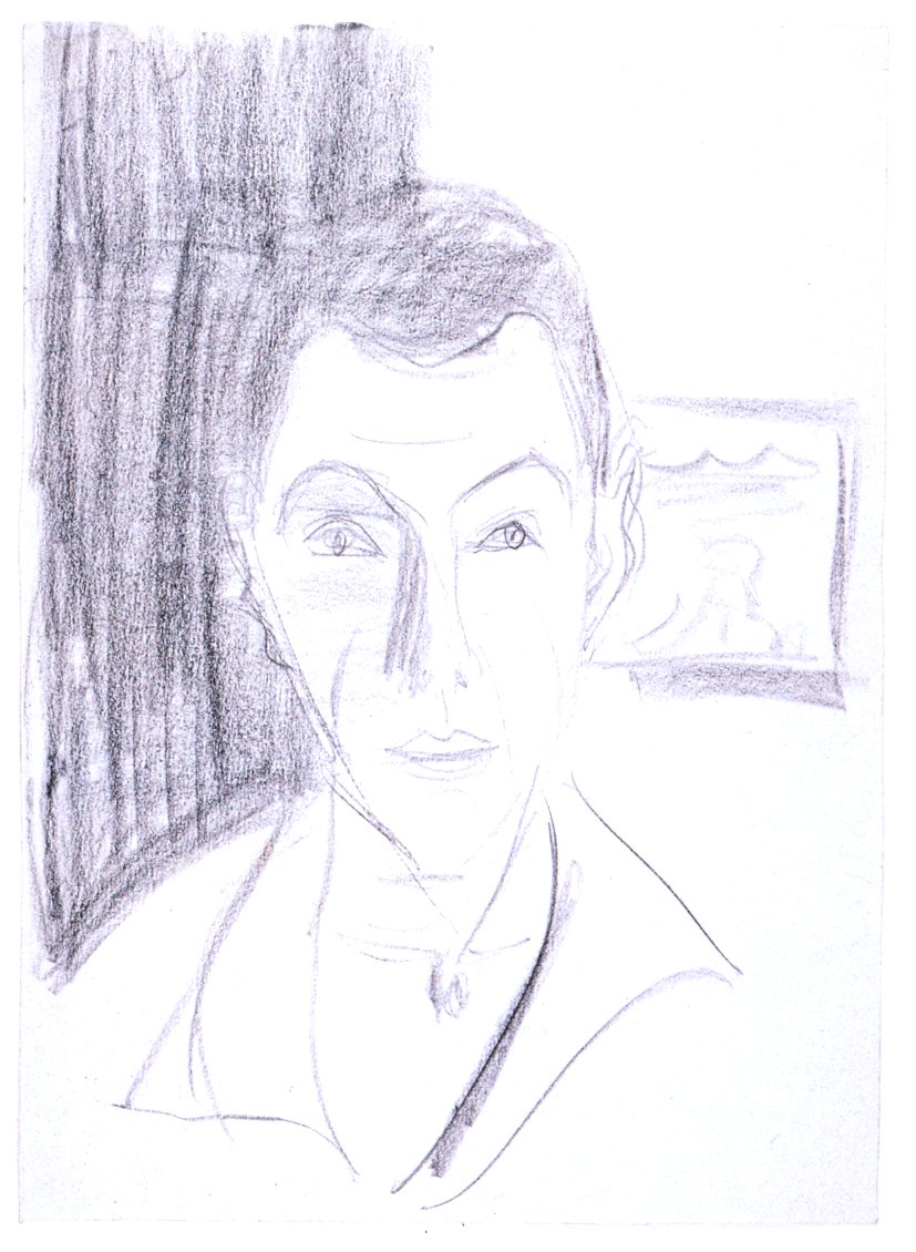 auto-retrato de Ernst Ludwig Kirchner