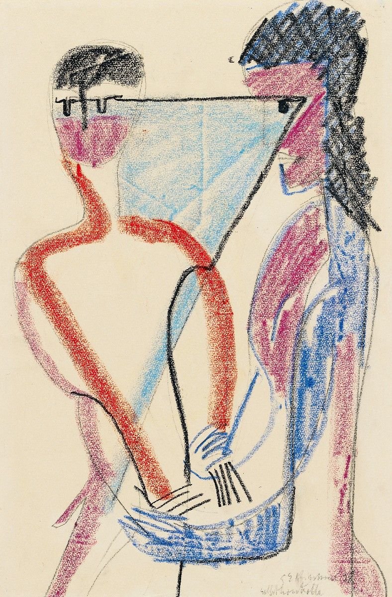 autocontrolo de Ernst Ludwig Kirchner
