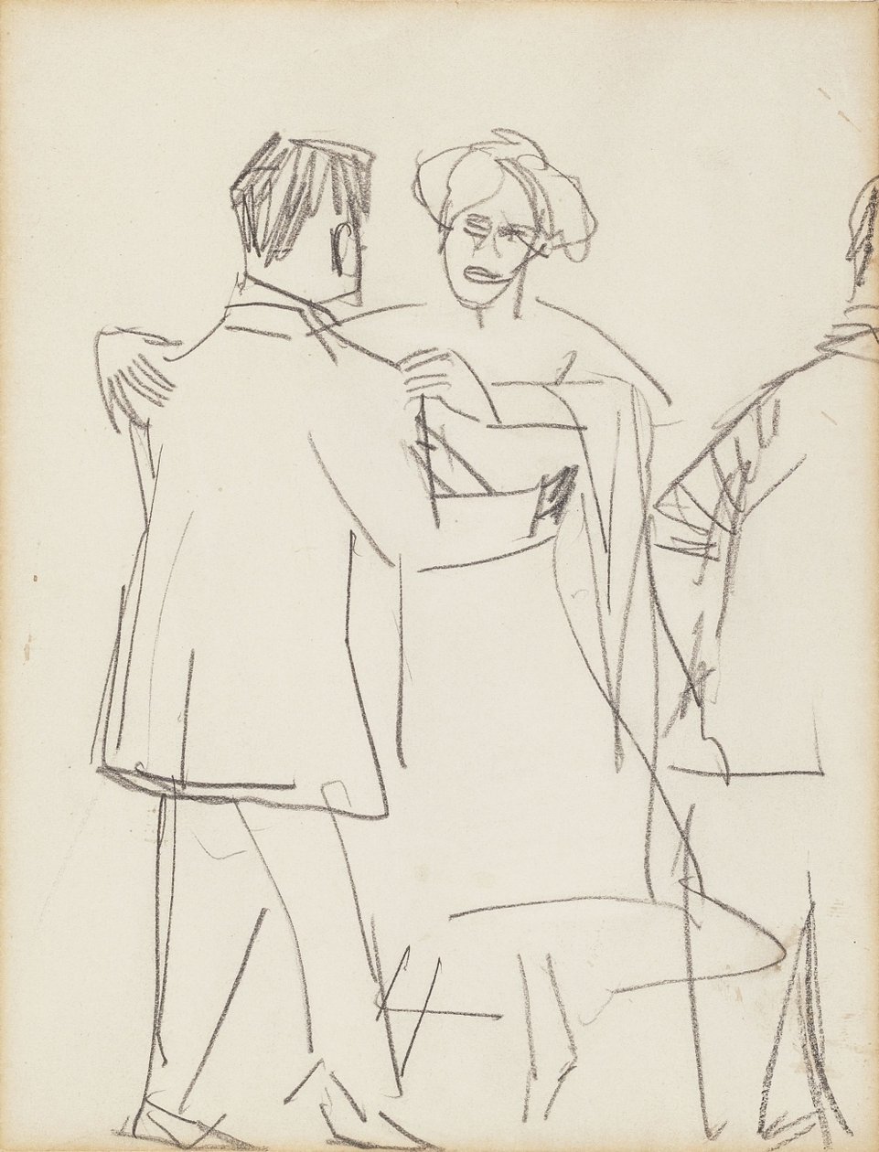 PARES DE DANÇA de Ernst Ludwig Kirchner