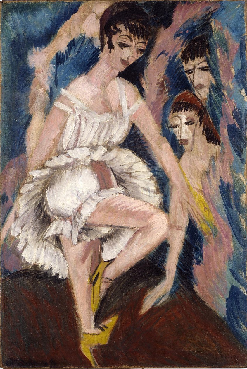 dançarina de Ernst Ludwig Kirchner