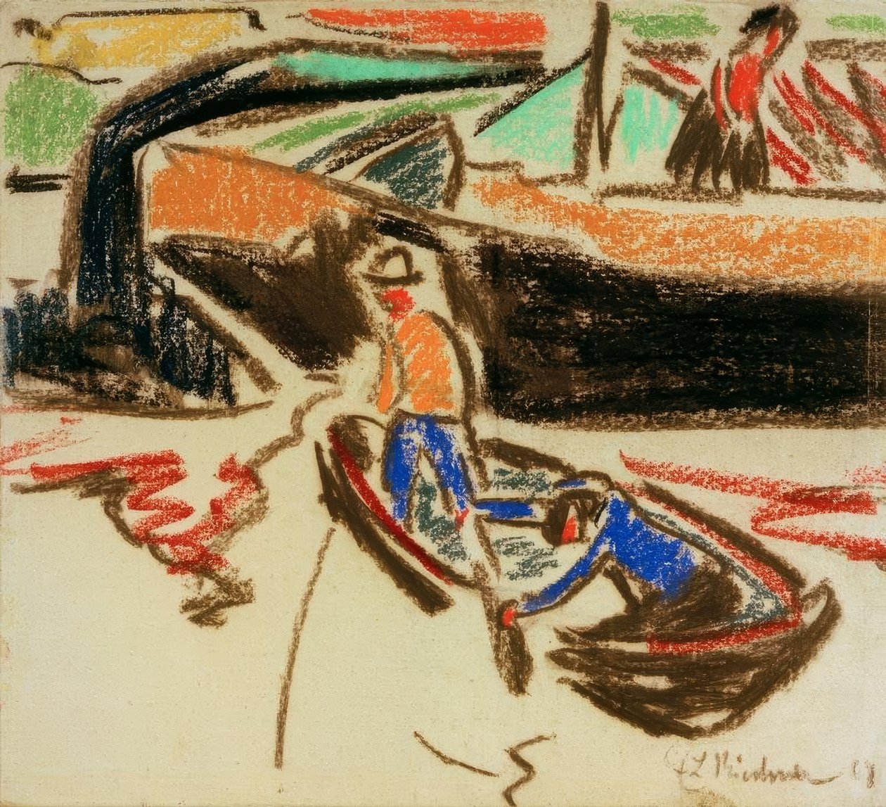 Zille and bote de Ernst Ludwig Kirchner