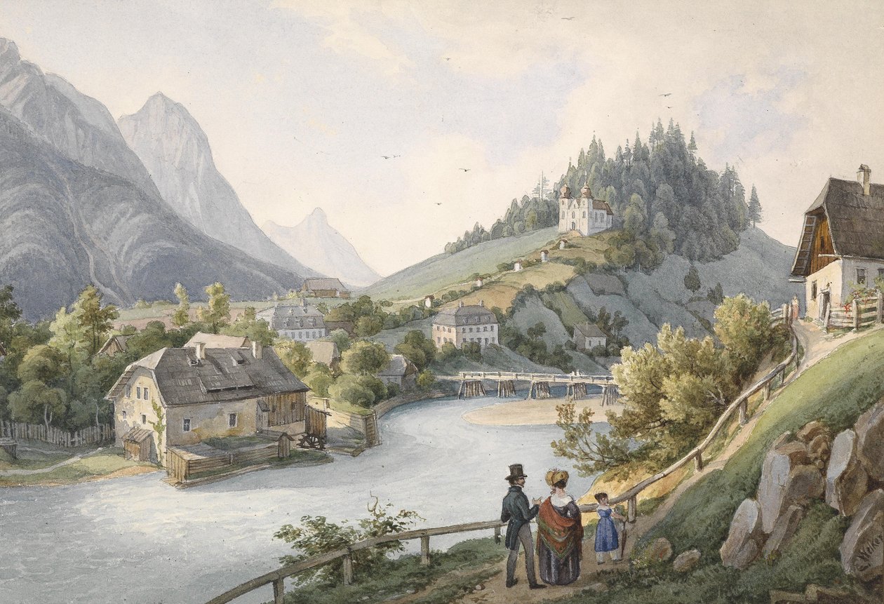 Motivo, de, mau, Ischl de Ernst Welker