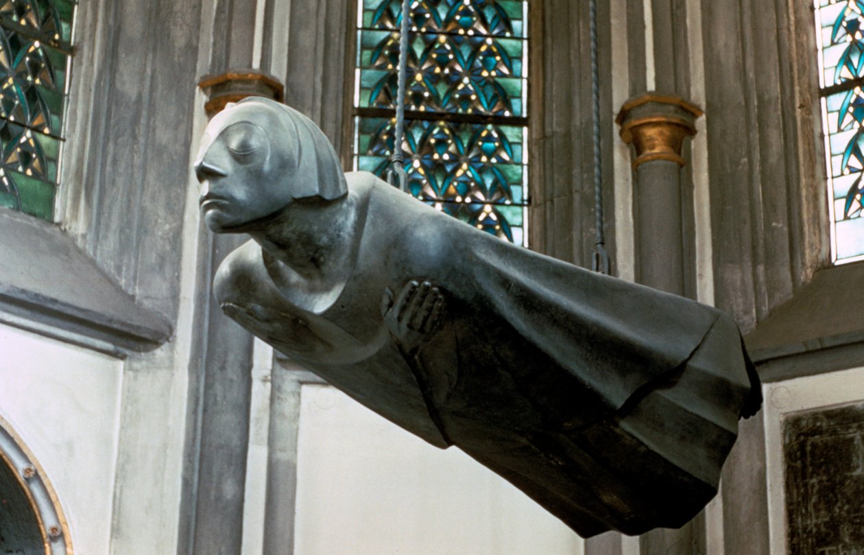 Anjo, Monumento da Guerra, 1927 de Ernst Barlach