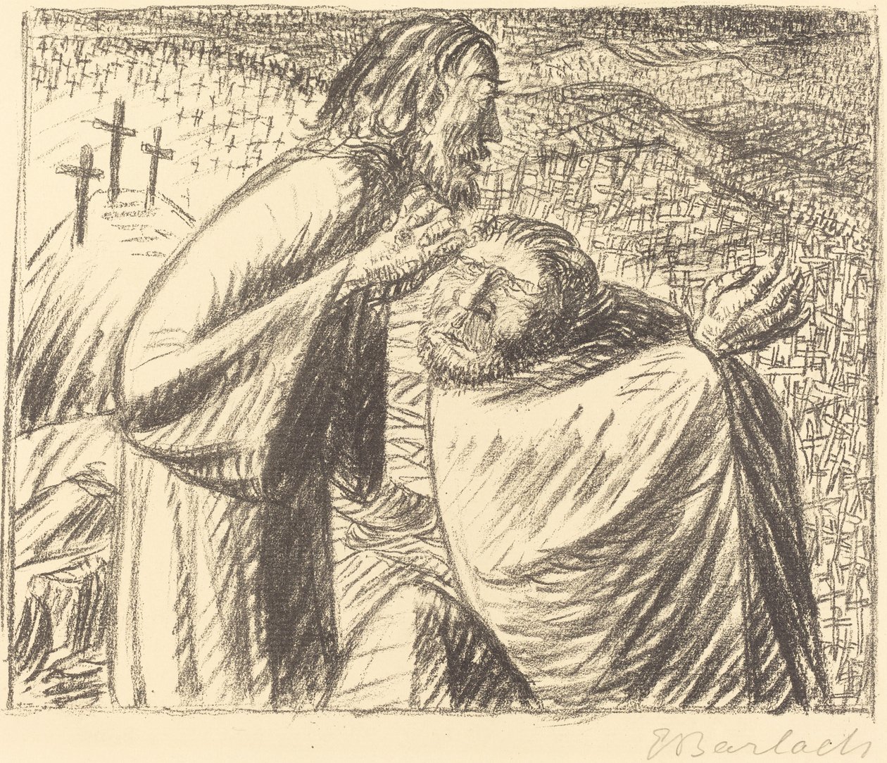 No ano de nosso Senhor 1916 Depois que Cristo nasceu, 1916 de Ernst Barlach