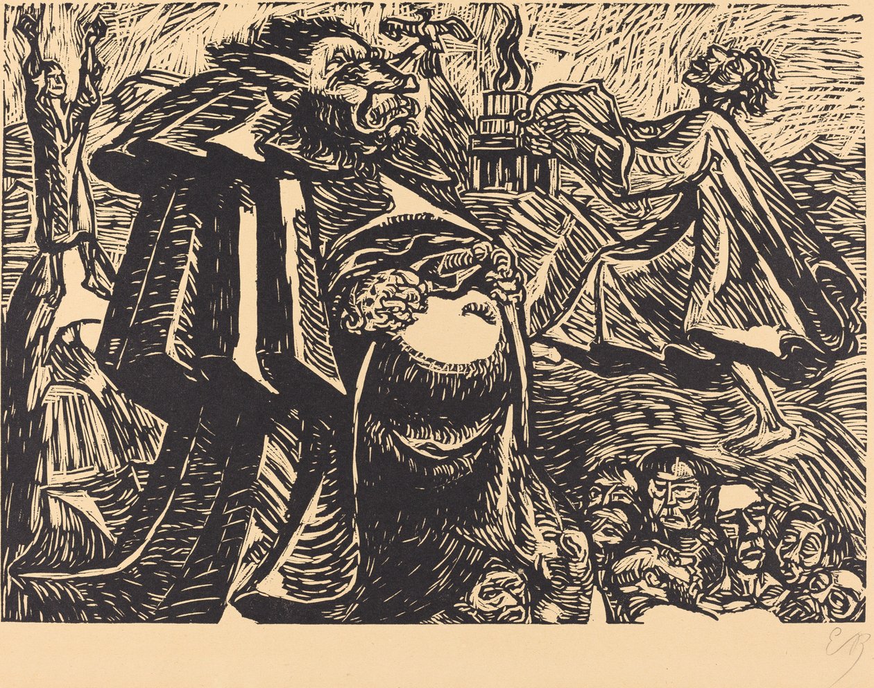 Ventre de Deus, 1921. de Ernst Barlach