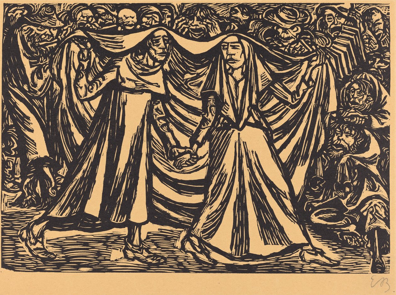 A Dança da Morte II de Ernst Barlach