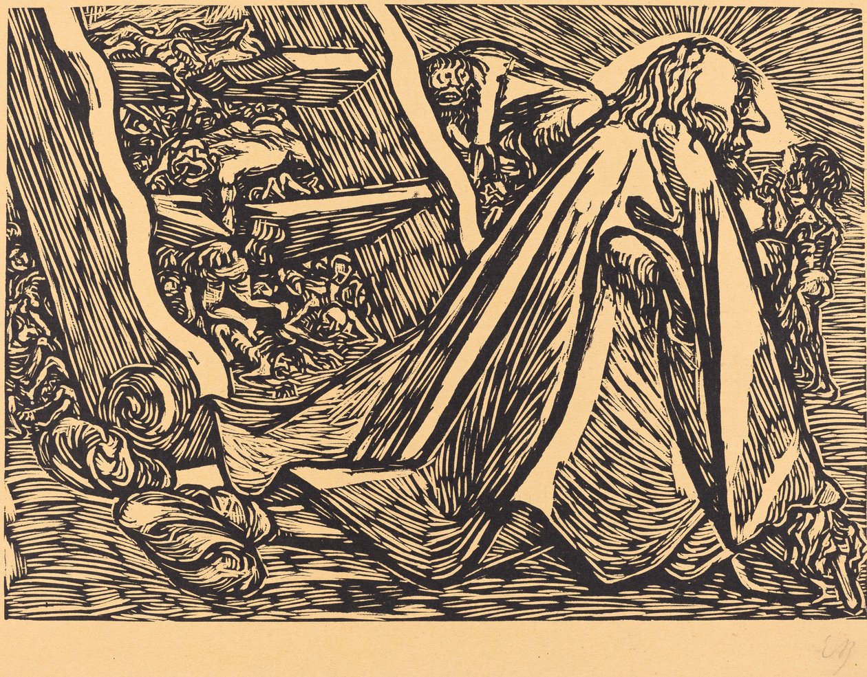 O Mendigo Divino de Ernst Barlach