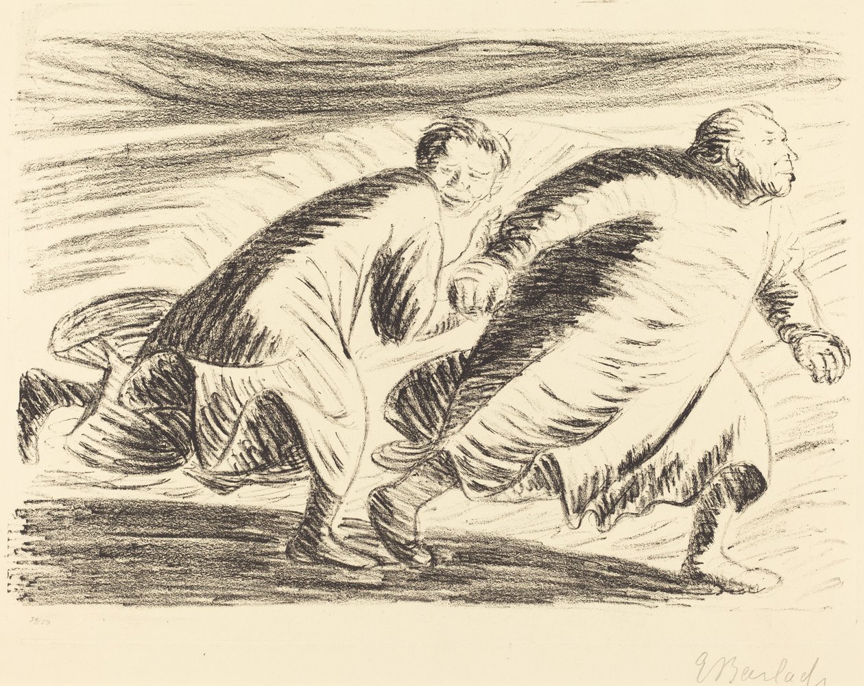 Os fugitivos de Ernst Barlach