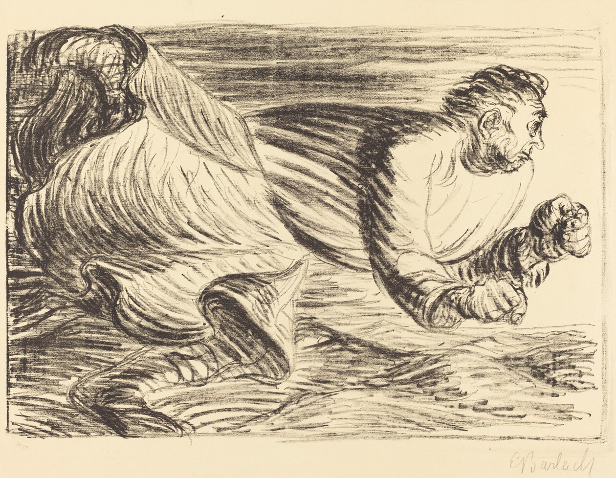 O Bárbaro Furioso de Ernst Barlach