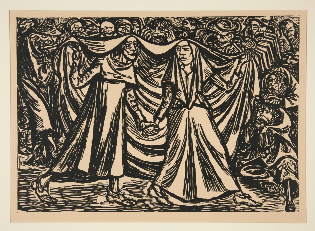 Totentanz II (Dança da Morte II) de Ernst Barlach