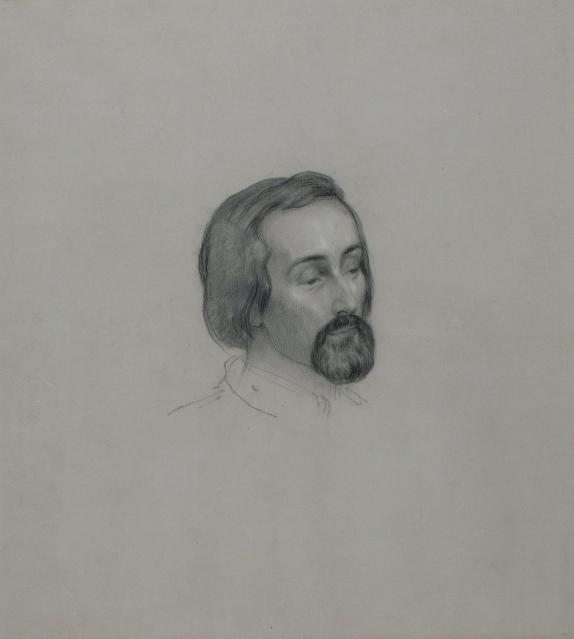 Retrato do poeta Heinrich Heine 1797-1856, 1851 de Ernst Benedikt Kietz