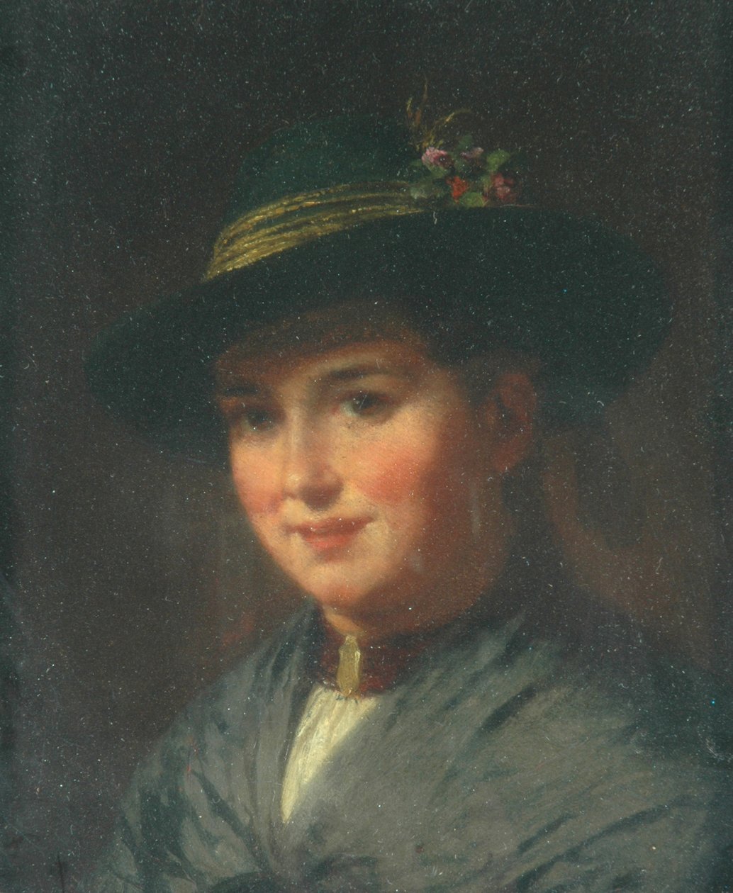 Uma menina camponesa de Ernst Bosch