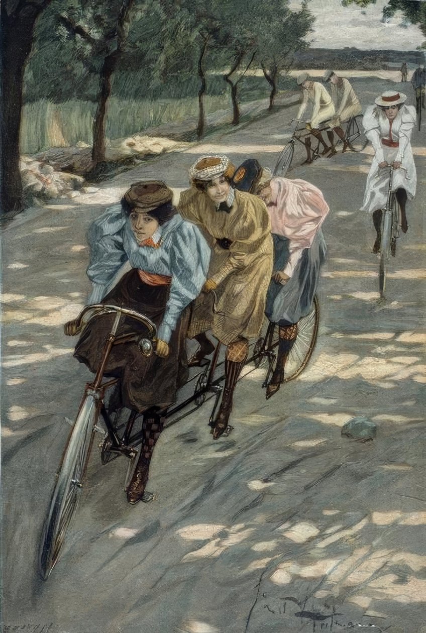 E. Heilemann, motorista em tandem de Ernst Heilemann
