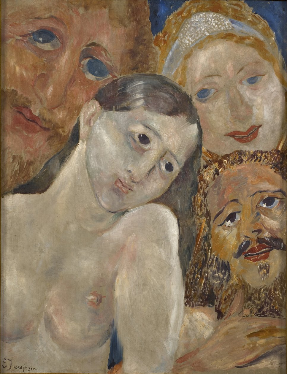 Cabeças em êxtase de Ernst Josephson