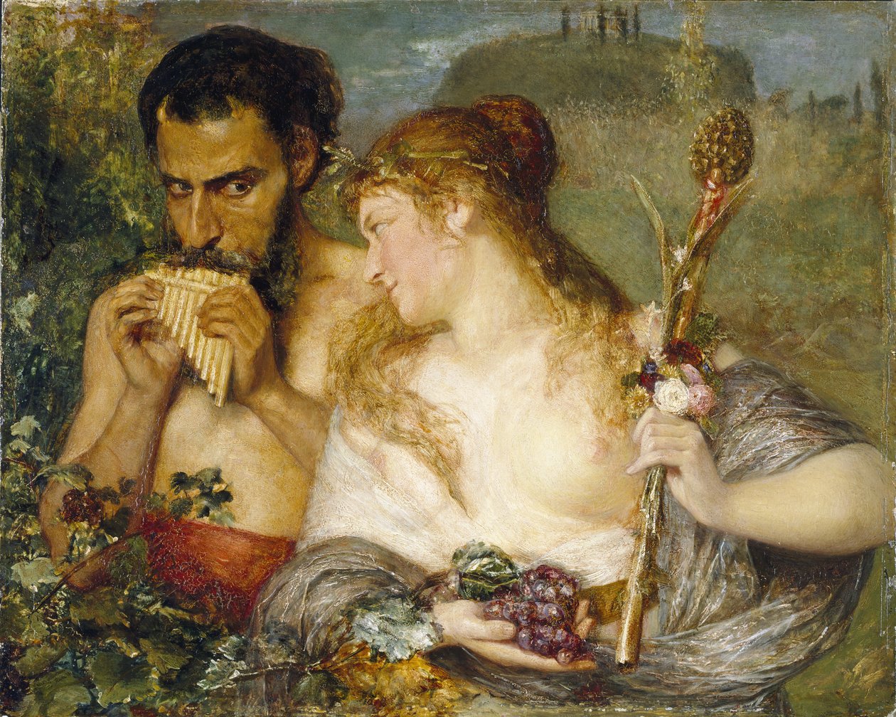 Ninfa e Fauno, 1878 de Ernst Josephson