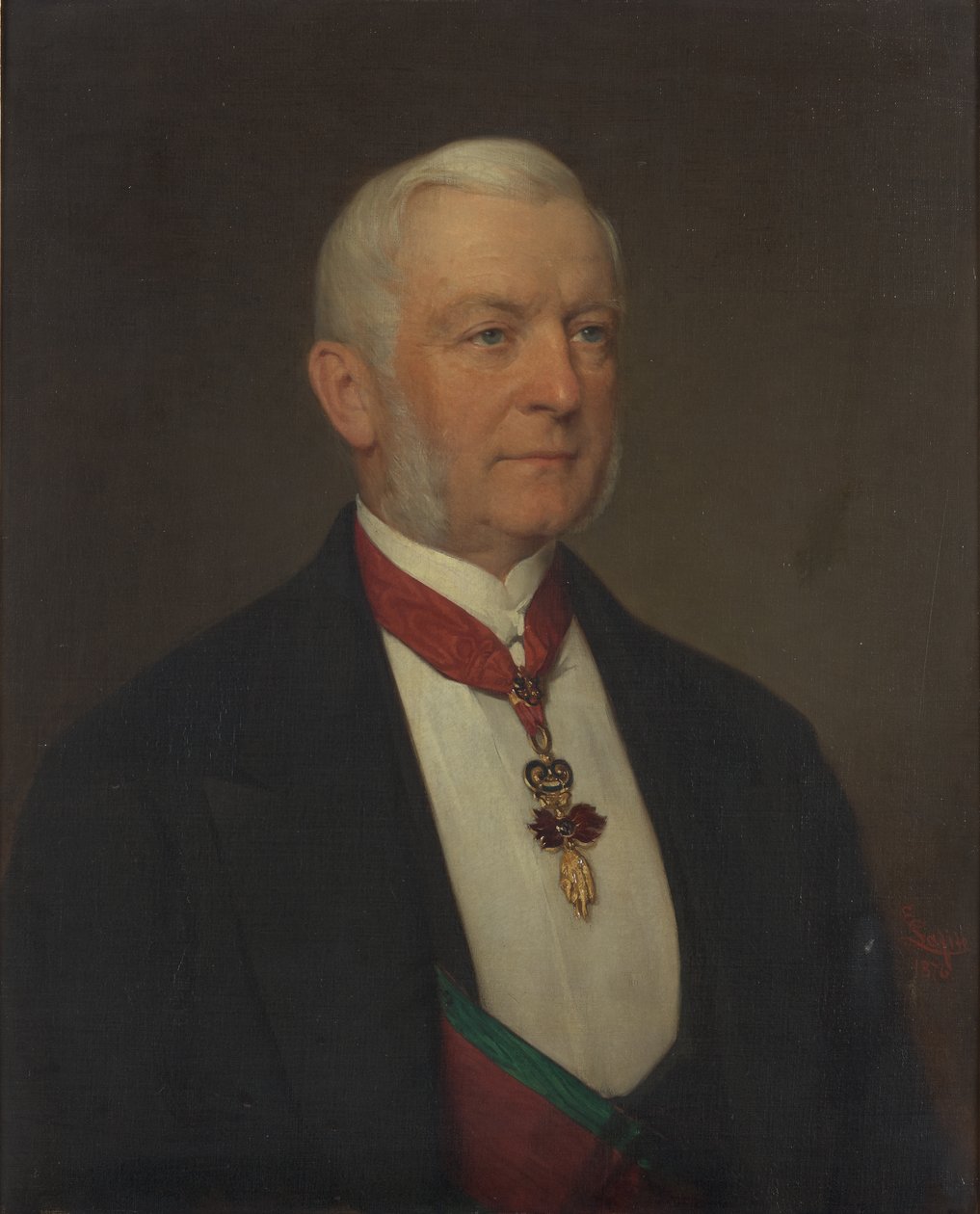 O político Karl Wilhelm Philipp Prince Auersperg de Ernst Lafite
