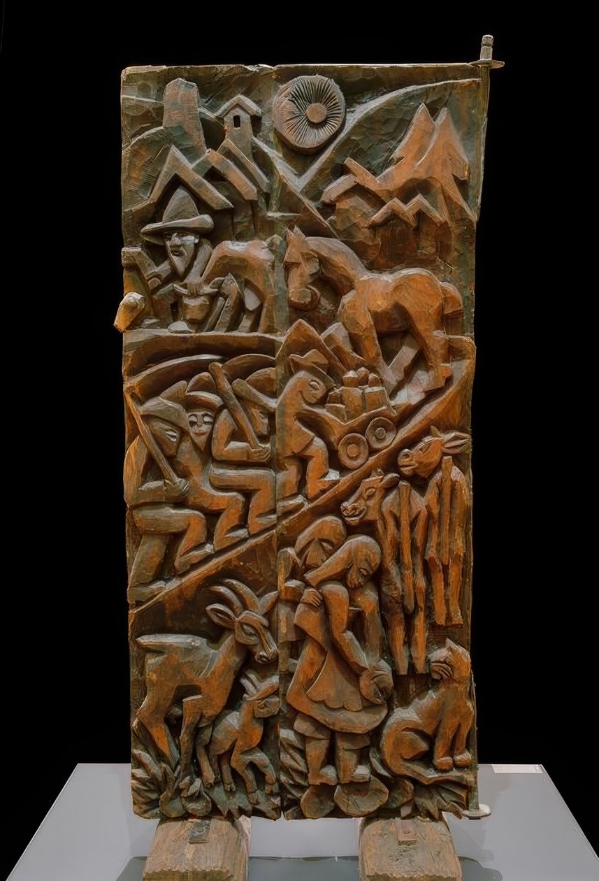 Alpaufzug de Ernst Ludwig Kirchner