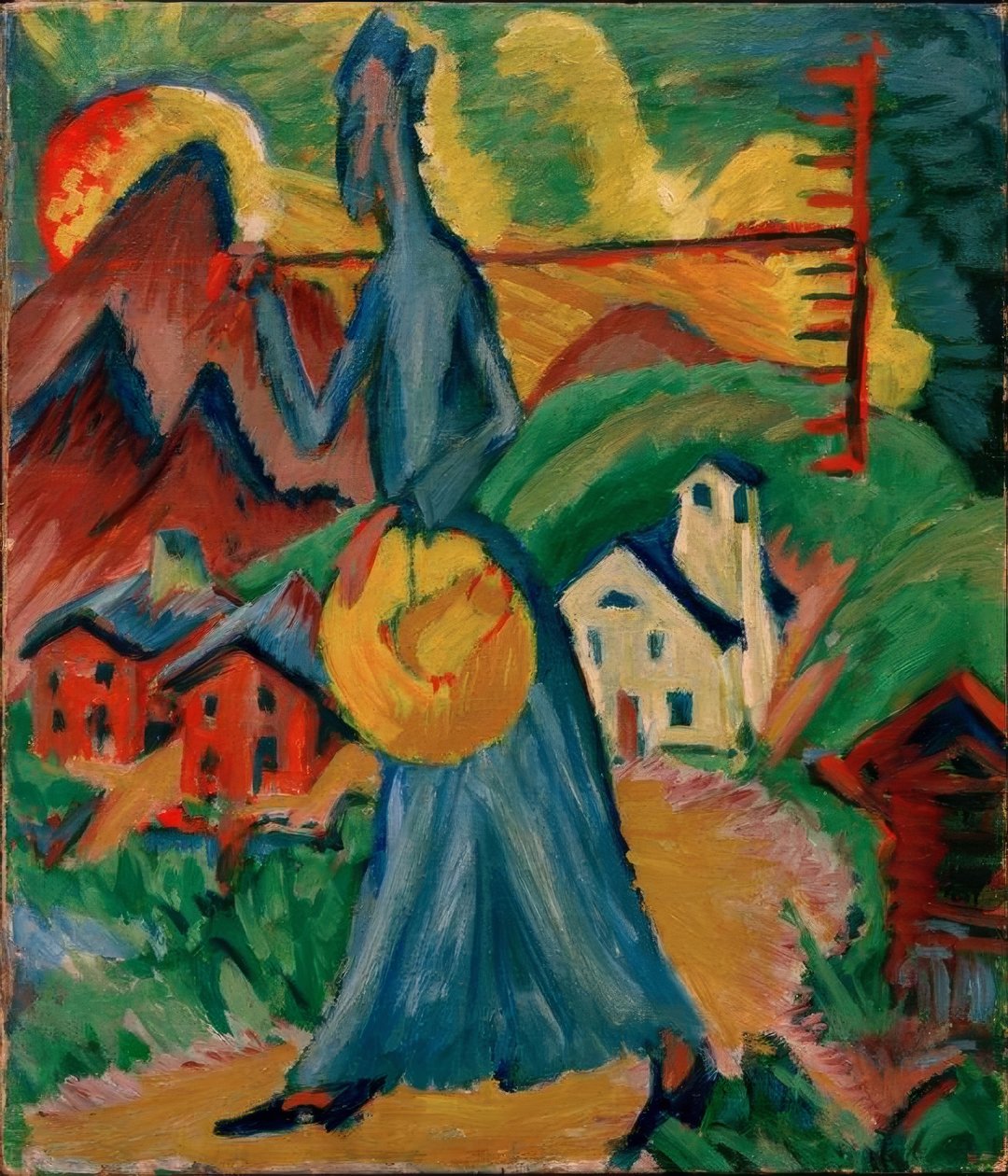 vida alpino de Ernst Ludwig Kirchner