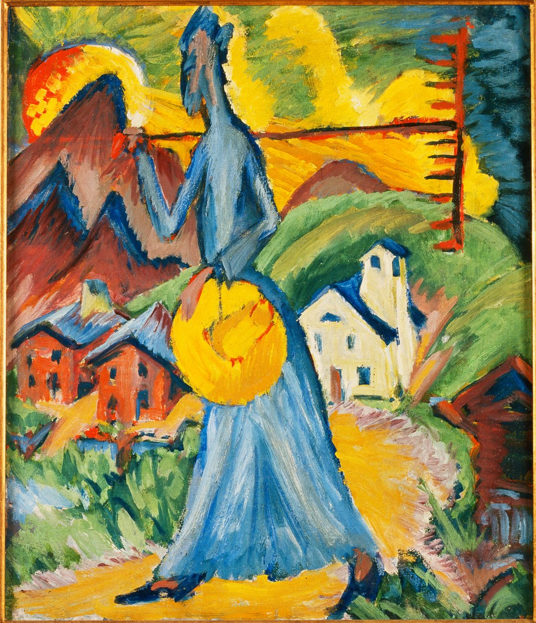 Alpleben, Triptych; Alpleben, Tryptychon de Ernst Ludwig Kirchner