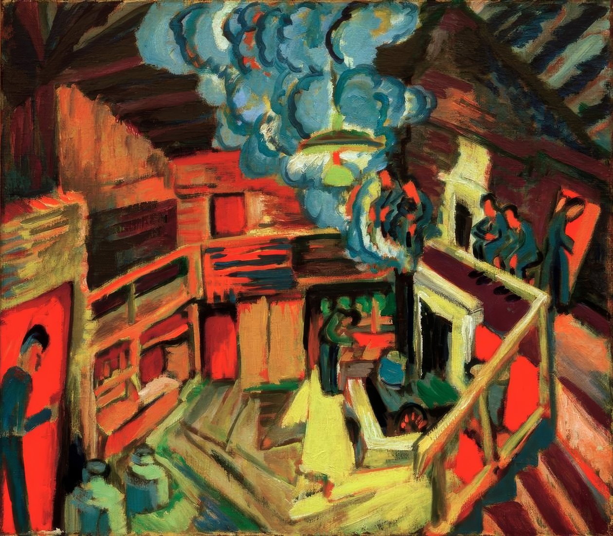 Chalé antigo de Ernst Ludwig Kirchner