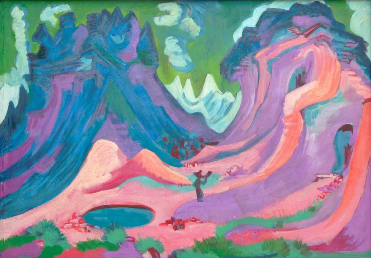 Amselfluh de Ernst Ludwig Kirchner