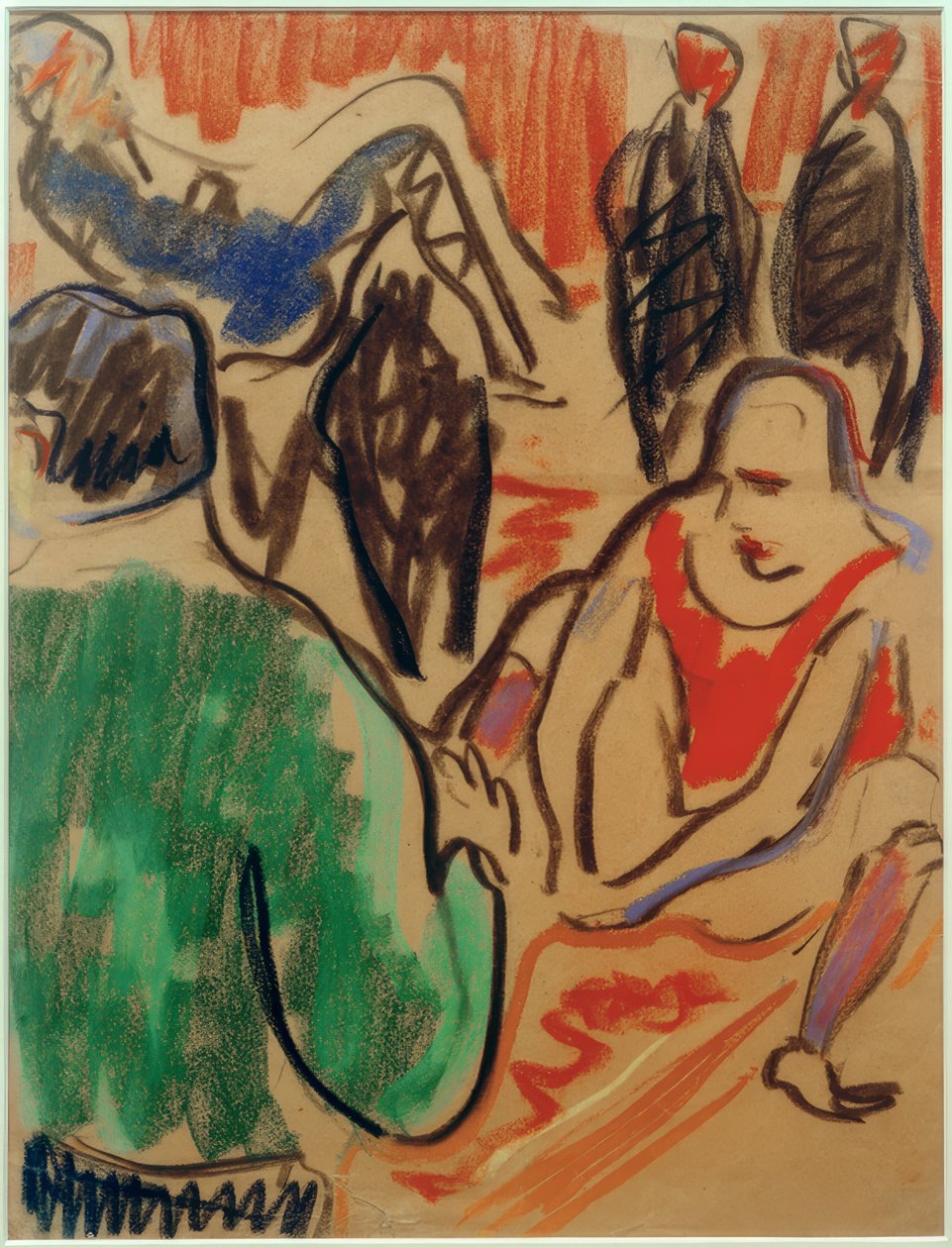 Artista (grupo de pessoas) de Ernst Ludwig Kirchner