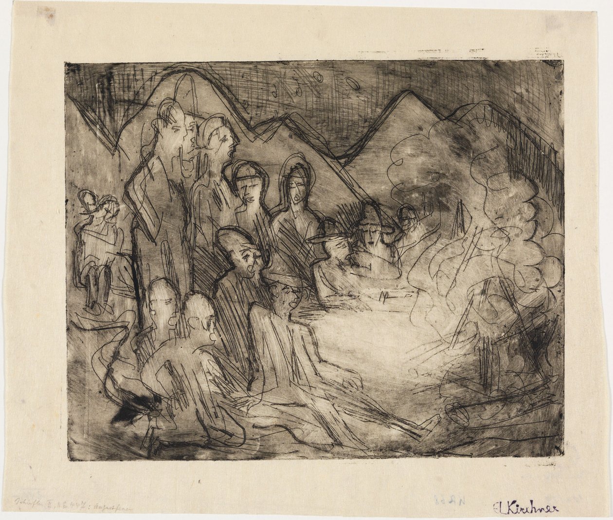 Fogo de agosto de Ernst Ludwig Kirchner