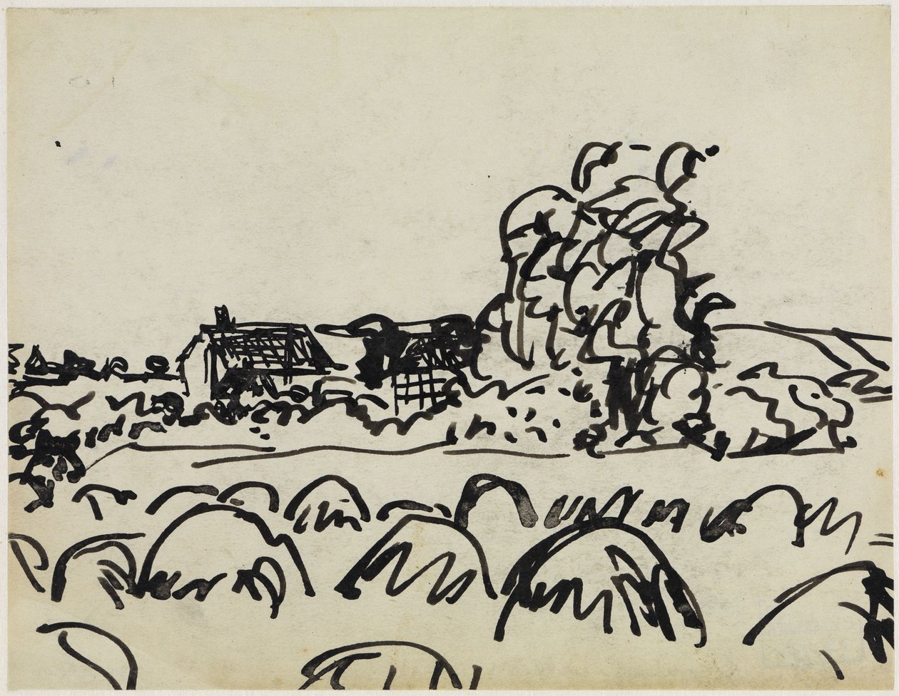 Quinta em Fehmarn de Ernst Ludwig Kirchner