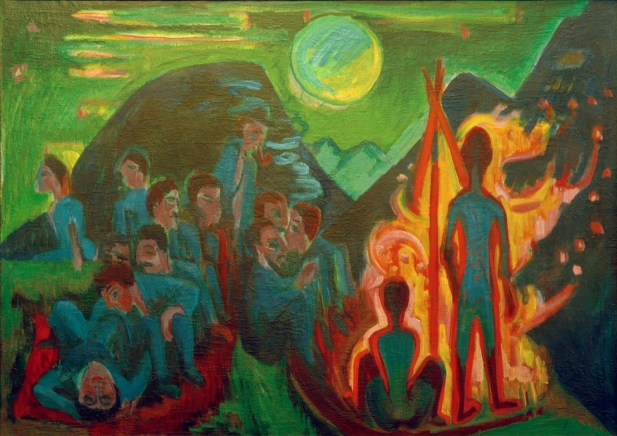 fogo Federal de Ernst Ludwig Kirchner