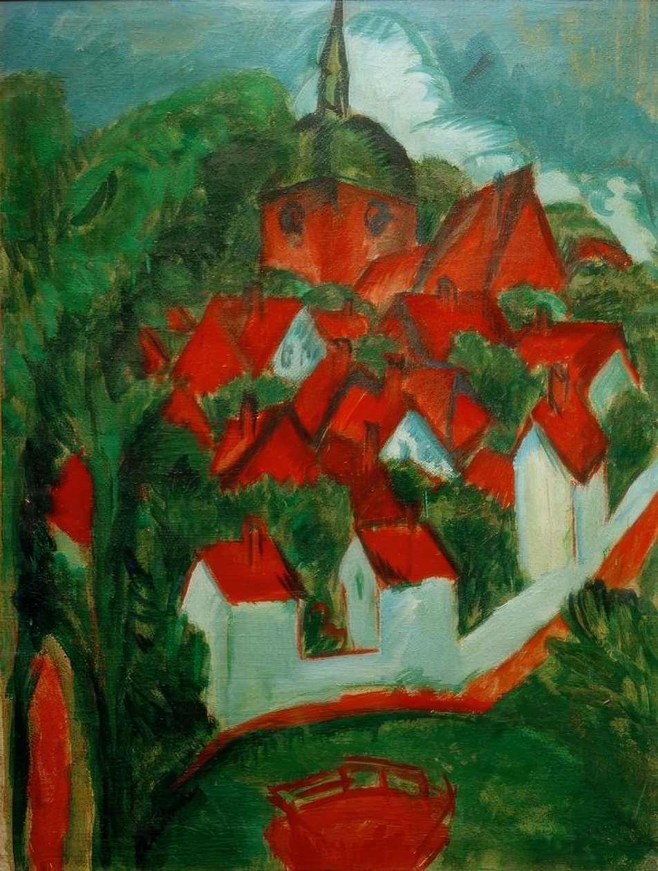 Castelo de Fehmarn de Ernst Ludwig Kirchner