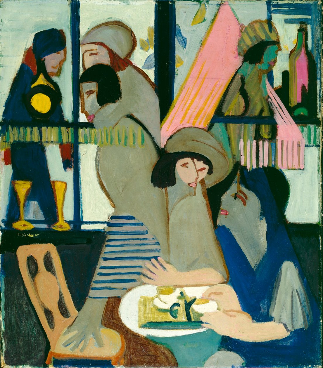 Cafe de Ernst Ludwig Kirchner