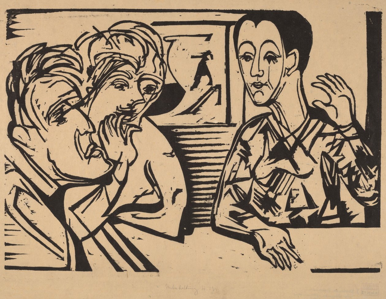 Conversação de Ernst Ludwig Kirchner