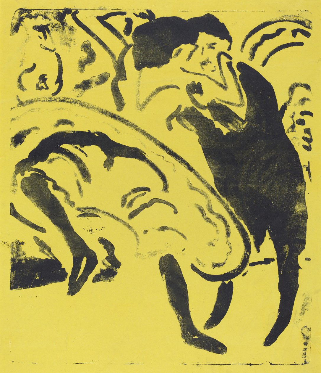 Casal Dançarino de Ernst Ludwig Kirchner