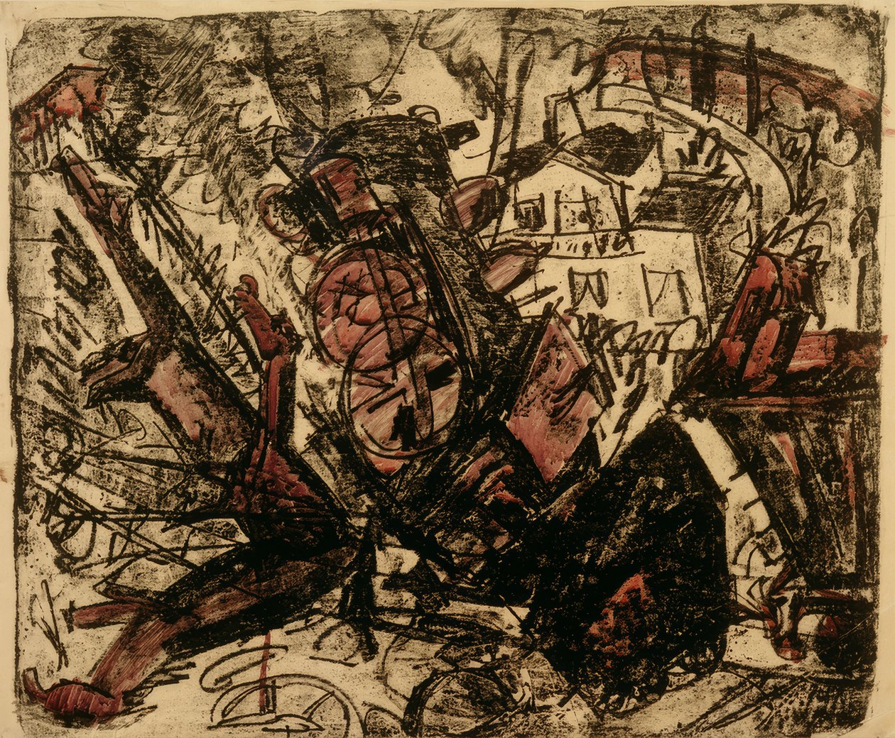 O acidente ferroviário de Ernst Ludwig Kirchner