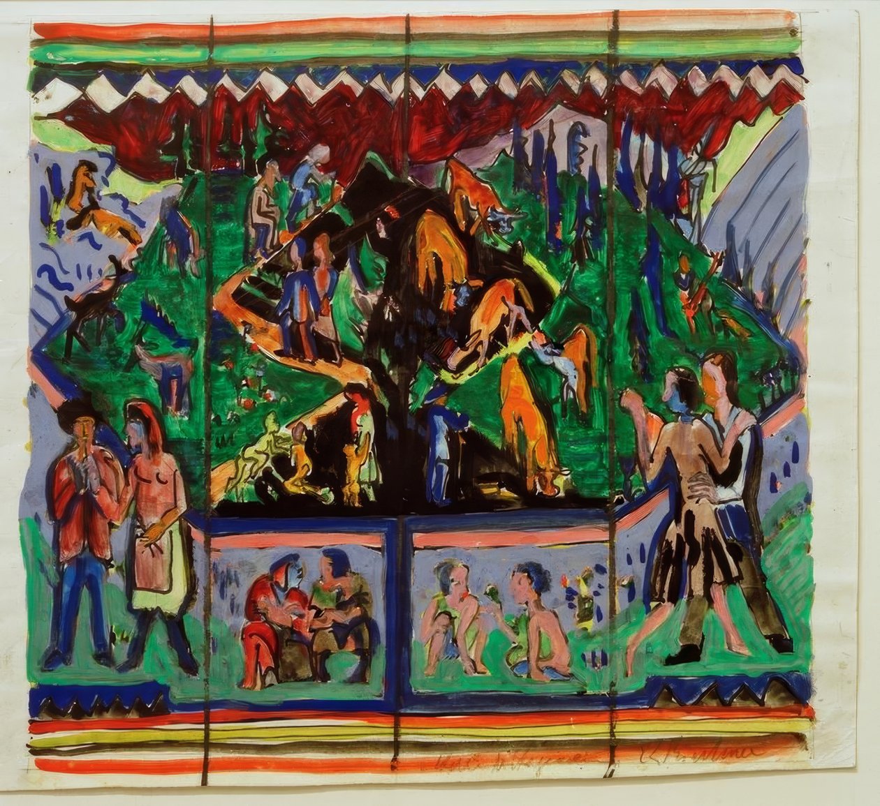 Vida de Ernst Ludwig Kirchner