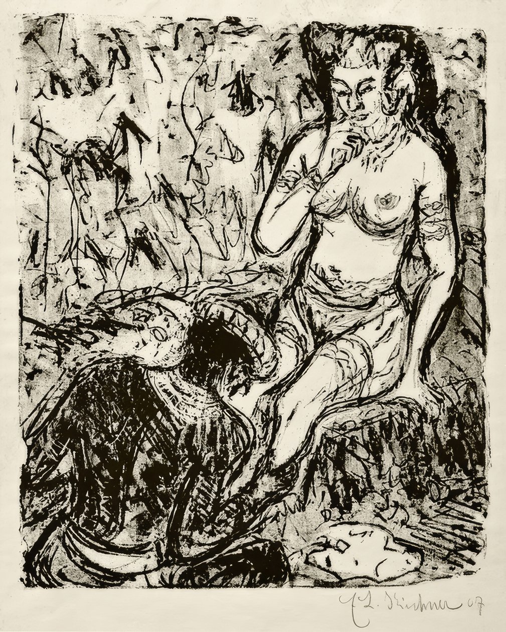 A homenagem de Ernst Ludwig Kirchner