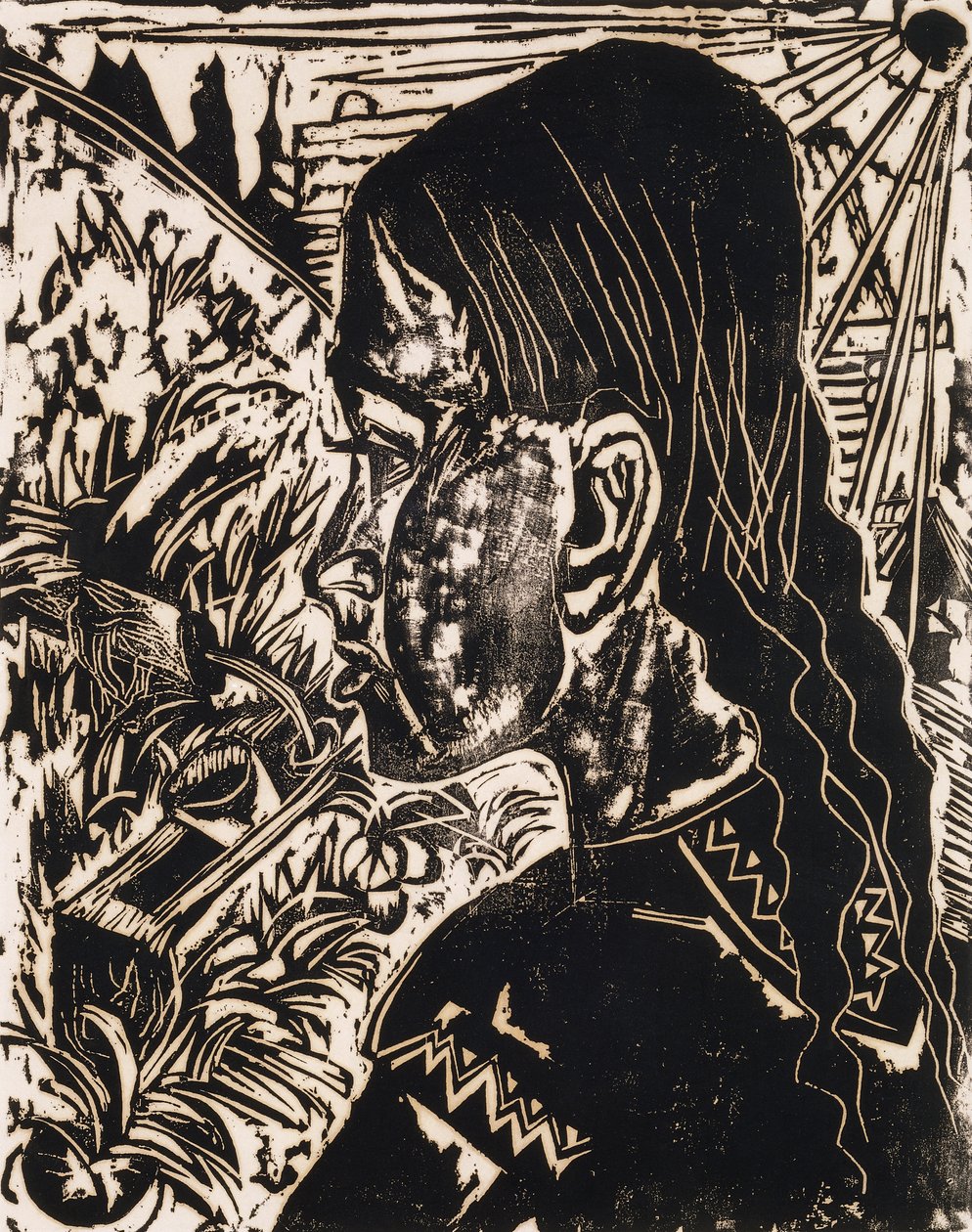 Dorli, 1917 de Ernst Ludwig Kirchner
