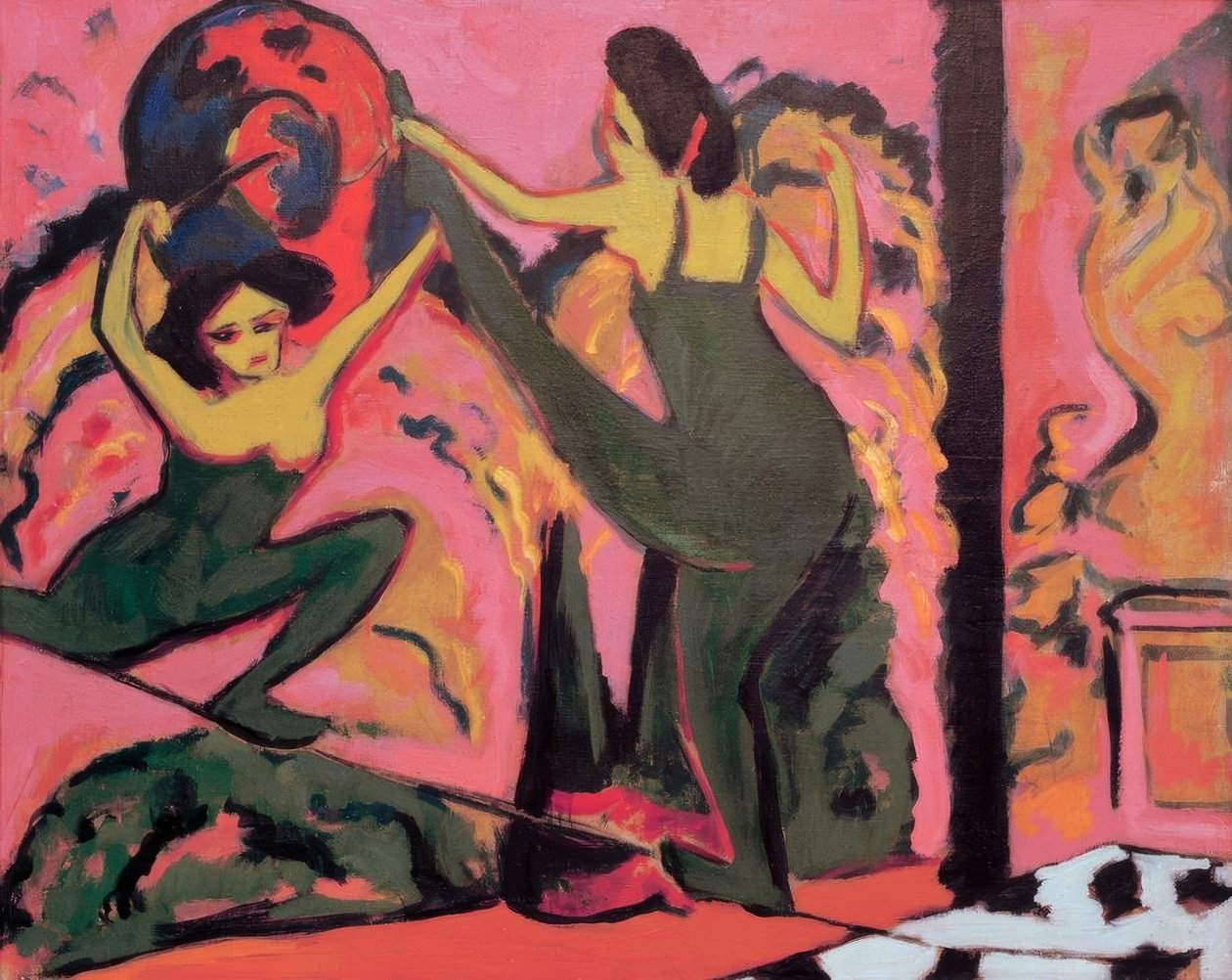 fio de dança corda de Ernst Ludwig Kirchner